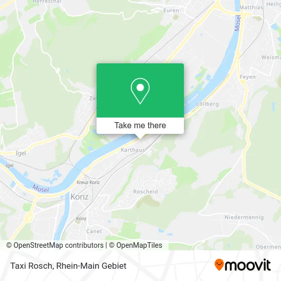Карта Taxi Rosch