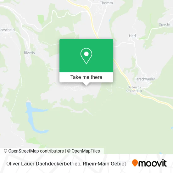 Карта Oliver Lauer Dachdeckerbetrieb