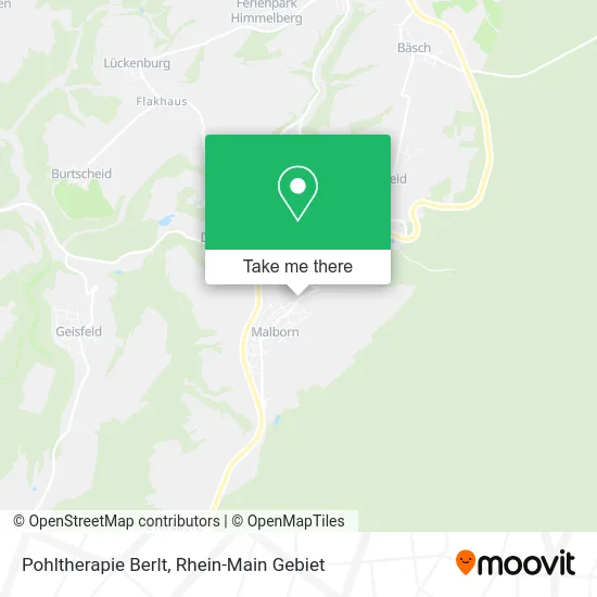 Карта Pohltherapie Berlt
