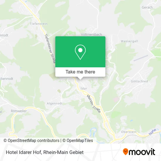 Карта Hotel Idarer Hof