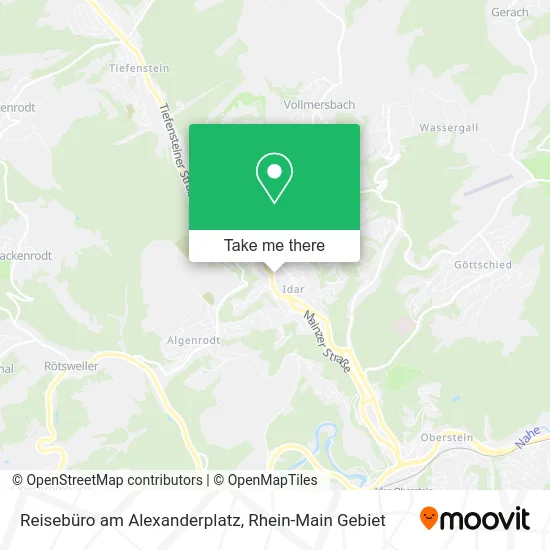 Карта Reisebüro am Alexanderplatz