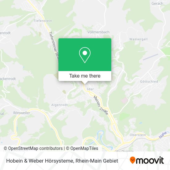 Карта Hobein & Weber Hörsysteme