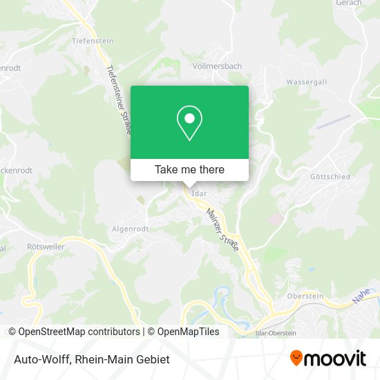 Карта Auto-Wolff
