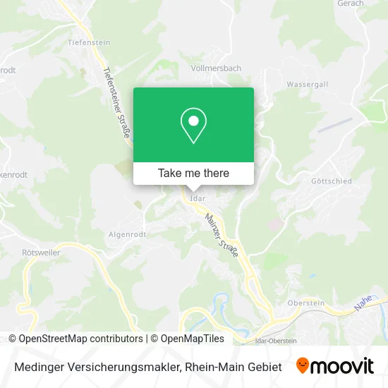 Карта Medinger Versicherungsmakler