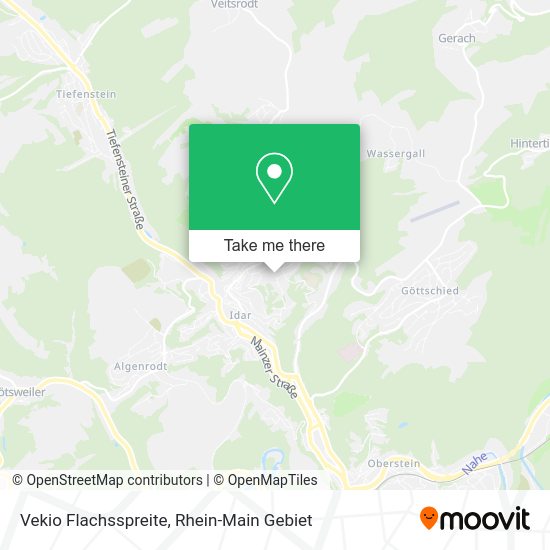 Карта Vekio Flachsspreite