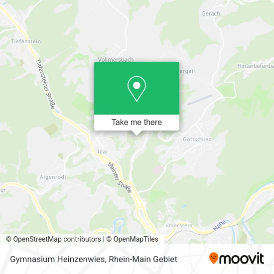 Карта Gymnasium Heinzenwies