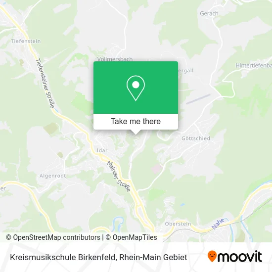 Карта Kreismusikschule Birkenfeld