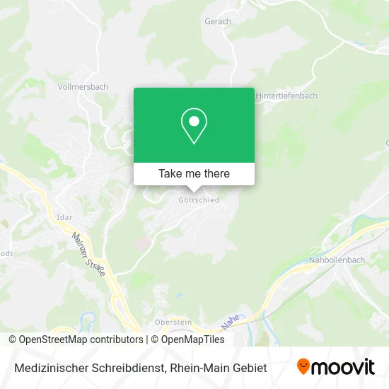 Карта Medizinischer Schreibdienst
