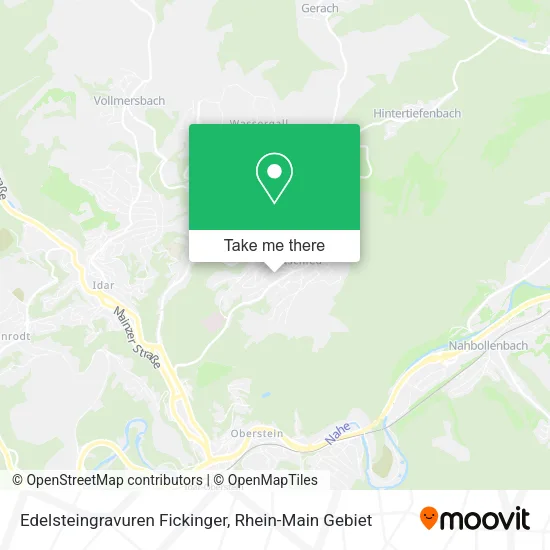 Карта Edelsteingravuren Fickinger
