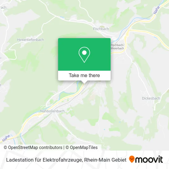 Карта Ladestation für Elektrofahrzeuge