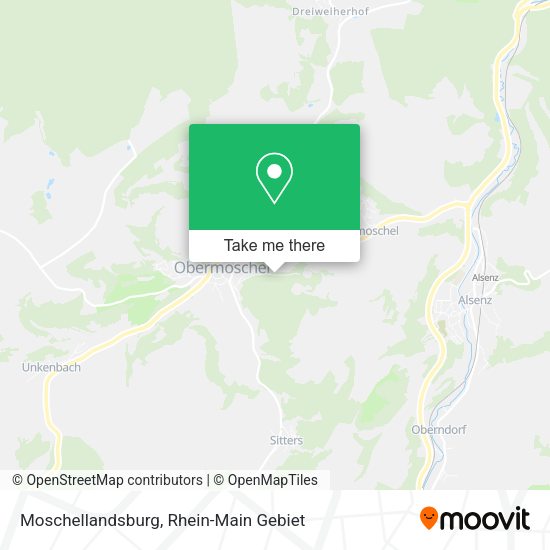 Карта Moschellandsburg