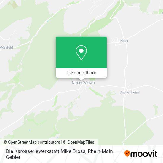 Карта Die Karosseriewerkstatt Mike Bross