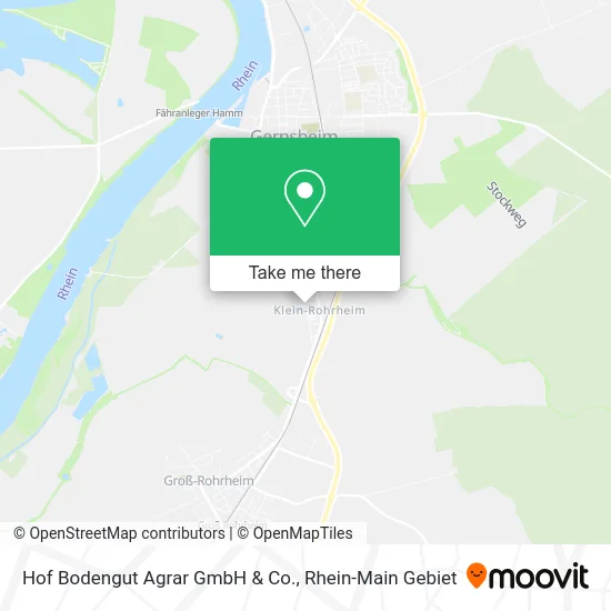 Карта Hof Bodengut Agrar GmbH & Co.