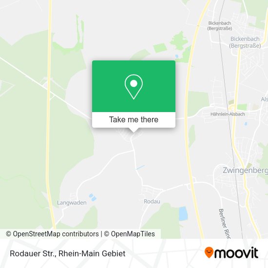 Rodauer Str. map