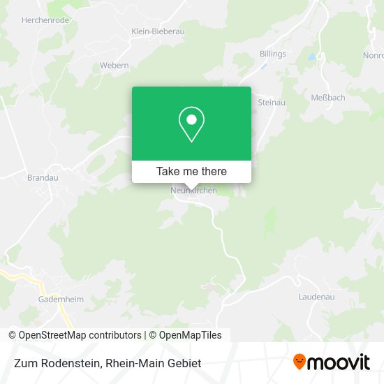 Карта Zum Rodenstein