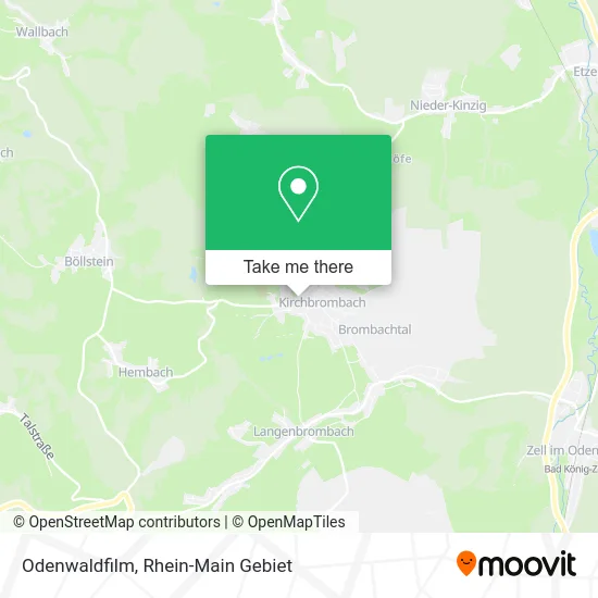 Карта Odenwaldfilm