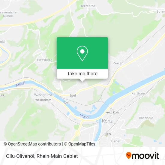 Карта Ollu-Olivenöl