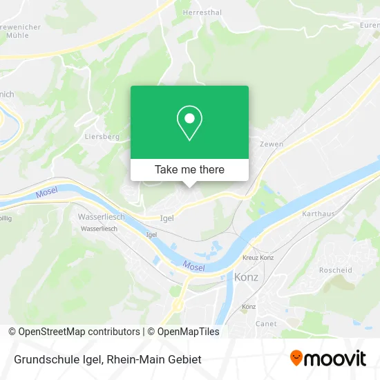 Карта Grundschule Igel