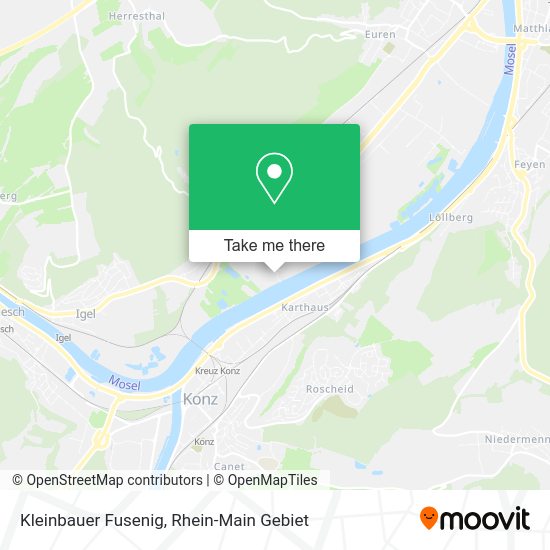 Карта Kleinbauer Fusenig