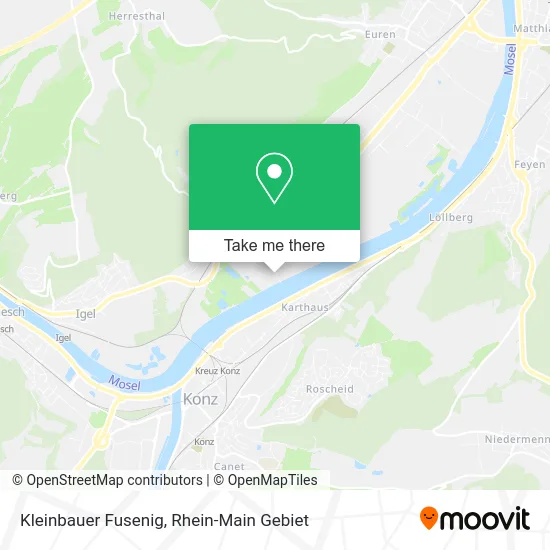 Карта Kleinbauer Fusenig