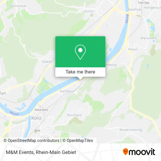 Карта M&M Events