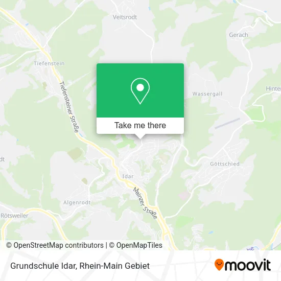 Карта Grundschule Idar