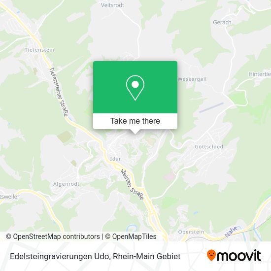 Карта Edelsteingravierungen Udo