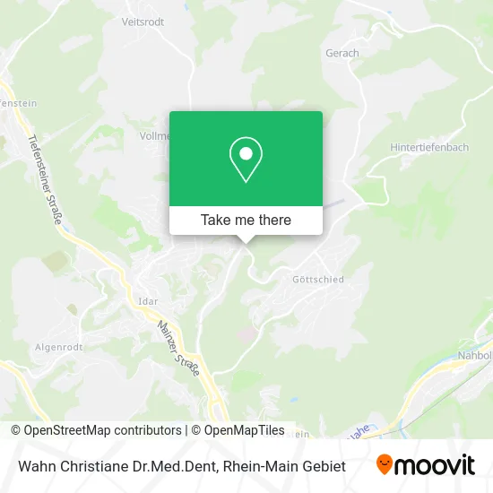Карта Wahn Christiane Dr.Med.Dent