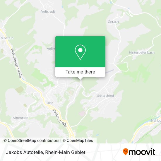 Карта Jakobs Autoteile