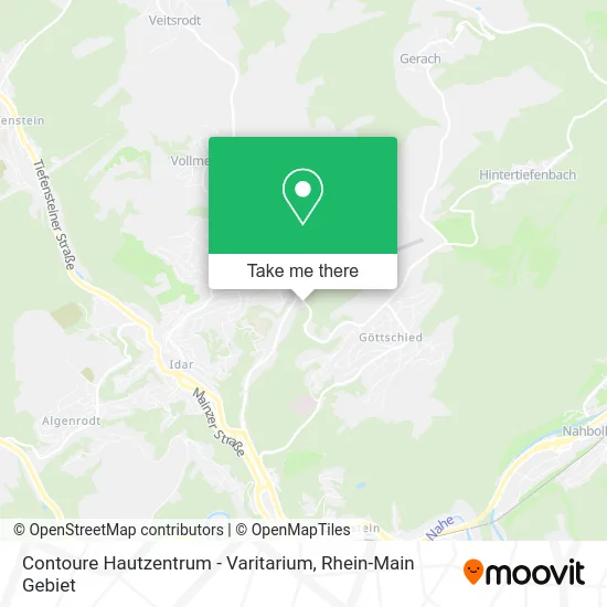 Карта Contoure Hautzentrum - Varitarium