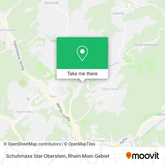Карта Schuhmaxx Idar-Oberstein