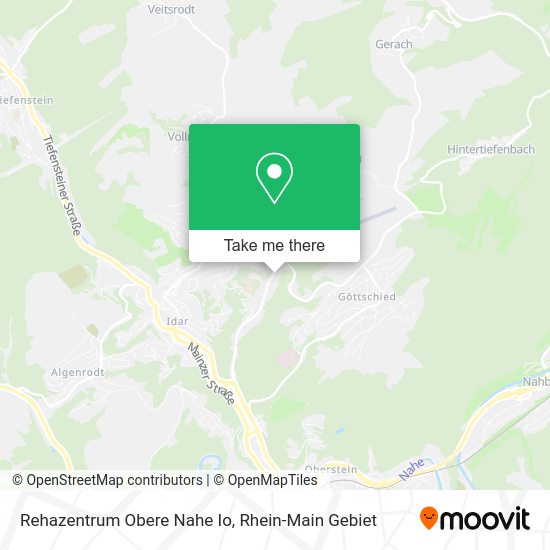 Карта Rehazentrum Obere Nahe Io