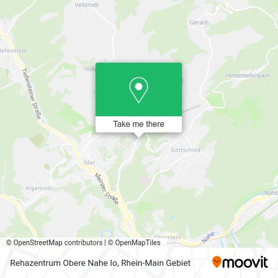 Карта Rehazentrum Obere Nahe Io