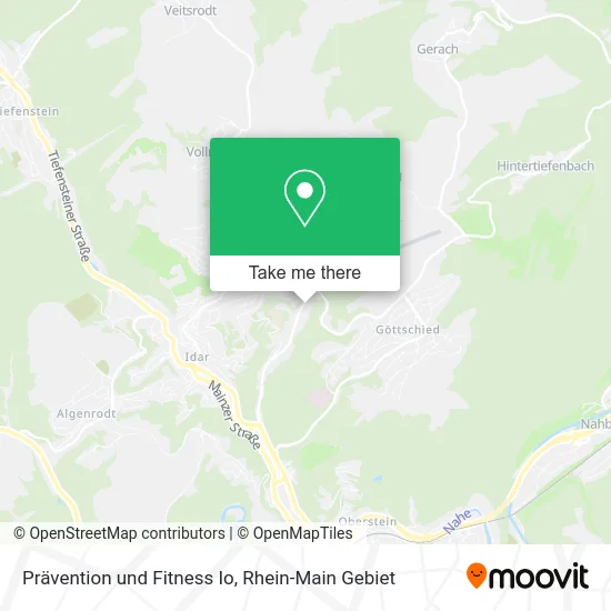 Карта Prävention und Fitness Io