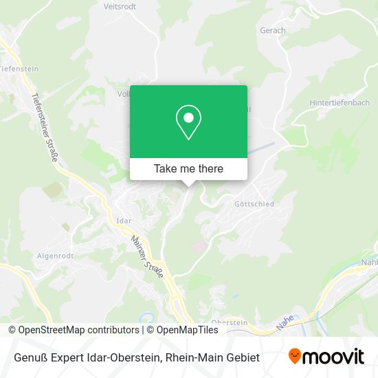 Карта Genuß Expert Idar-Oberstein