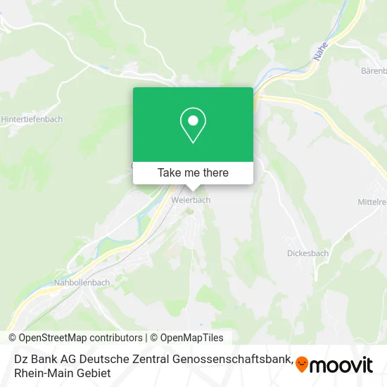 Карта Dz Bank AG Deutsche Zentral Genossenschaftsbank