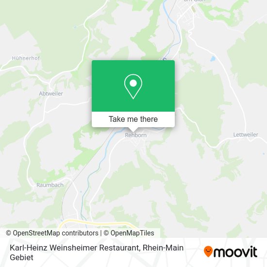 Карта Karl-Heinz Weinsheimer Restaurant
