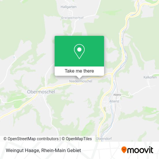 Карта Weingut Haage