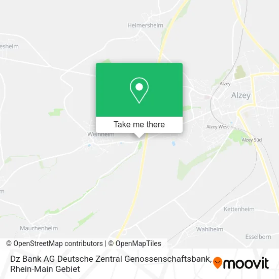 Карта Dz Bank AG Deutsche Zentral Genossenschaftsbank