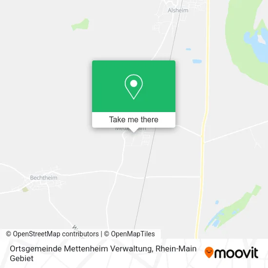 Карта Ortsgemeinde Mettenheim Verwaltung