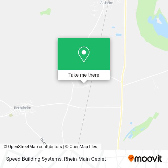 Speed Building Systems map