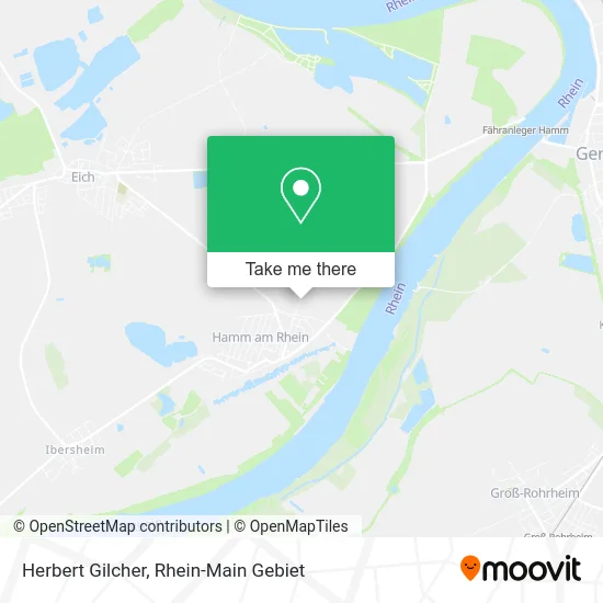 Herbert Gilcher map