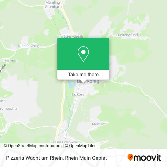 Карта Pizzeria Wacht am Rhein