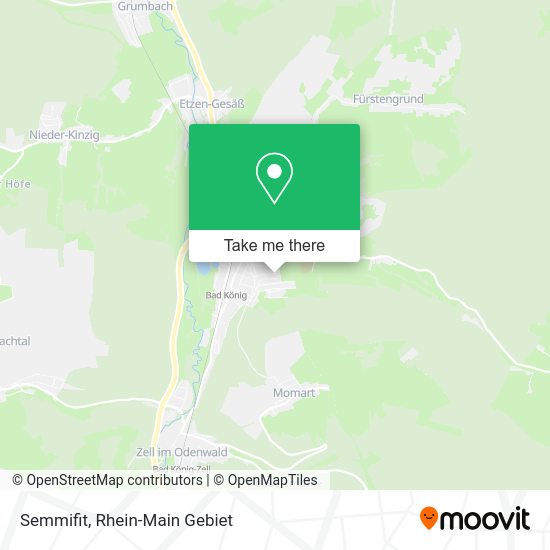 Карта Semmifit