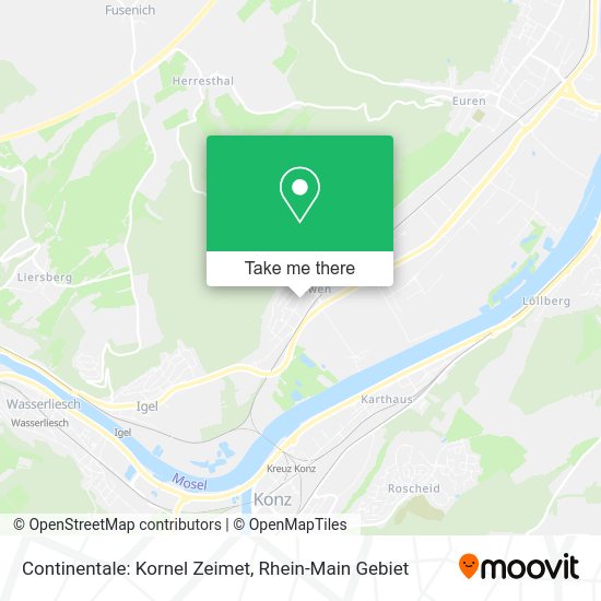 Карта Continentale: Kornel Zeimet