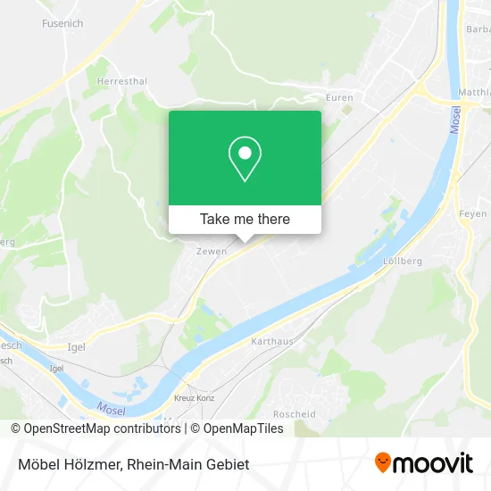 Карта Möbel Hölzmer