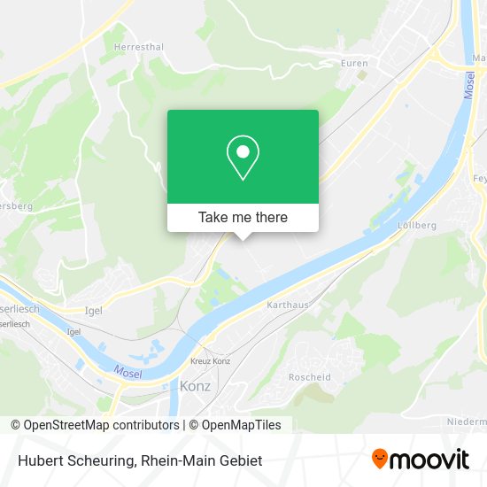 Hubert Scheuring map