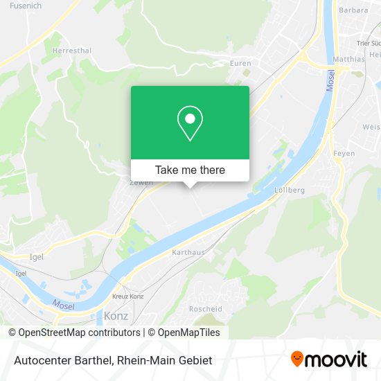 Карта Autocenter Barthel
