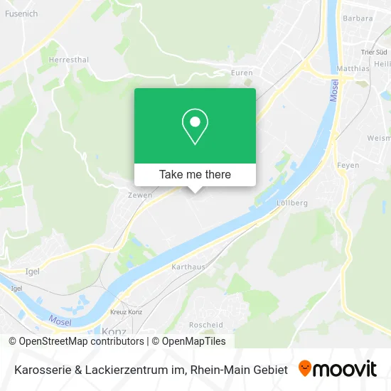 Карта Karosserie & Lackierzentrum im
