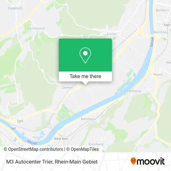 Карта M3 Autocenter Trier